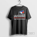 Trending Officials Toronto Blue Jays Skyline Names Thank You For The Memories 2025 Long Sleve T-Shirts, Hoodie, Sweatshirt