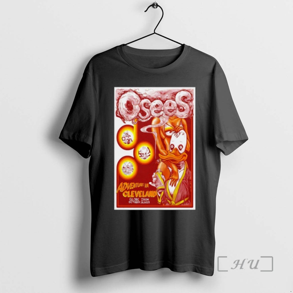 Trending Osees Cleveland Oh October 28 2025 T-Shirts, Hoodie, Sweatshirt | InkRitualCo.com