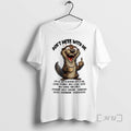 Trending Otter Dont Mess With Me Im A Wooden Spoon Lead Paint No Car Seat T-Shirts, Hoodie, Sweatshirt | InkRitualCo.com
