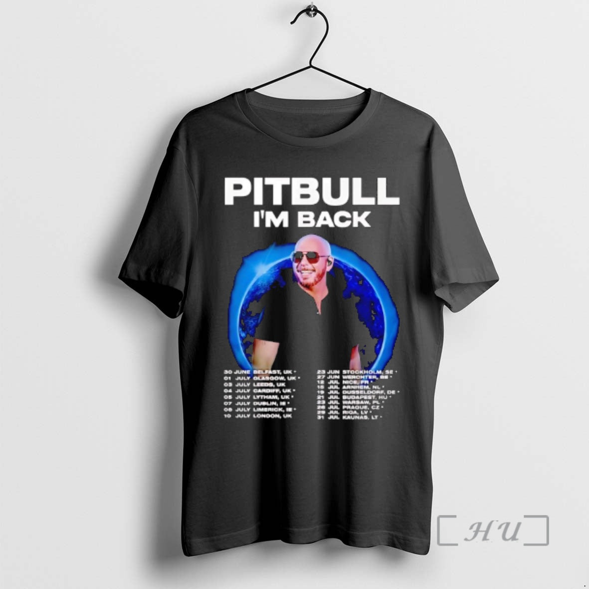 Trending Pitbull Im Back Fan Tour 2025 Concert Dates Inspired T-Shirts, Hoodie, Sweatshirt | InkRitualCo.com