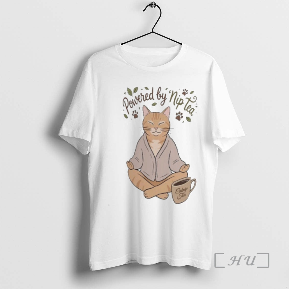 Trending Powered By Nip Tea Cat T-Shirts, Hoodie, Sweatshirt | InkRitualCo.com