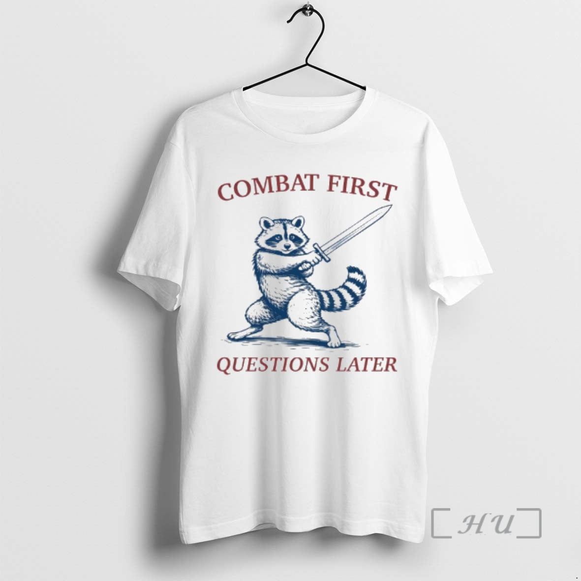Trending Raccoon Combat First Questions Later T-Shirts, Hoodie, Sweatshirt | InkRitualCo.com