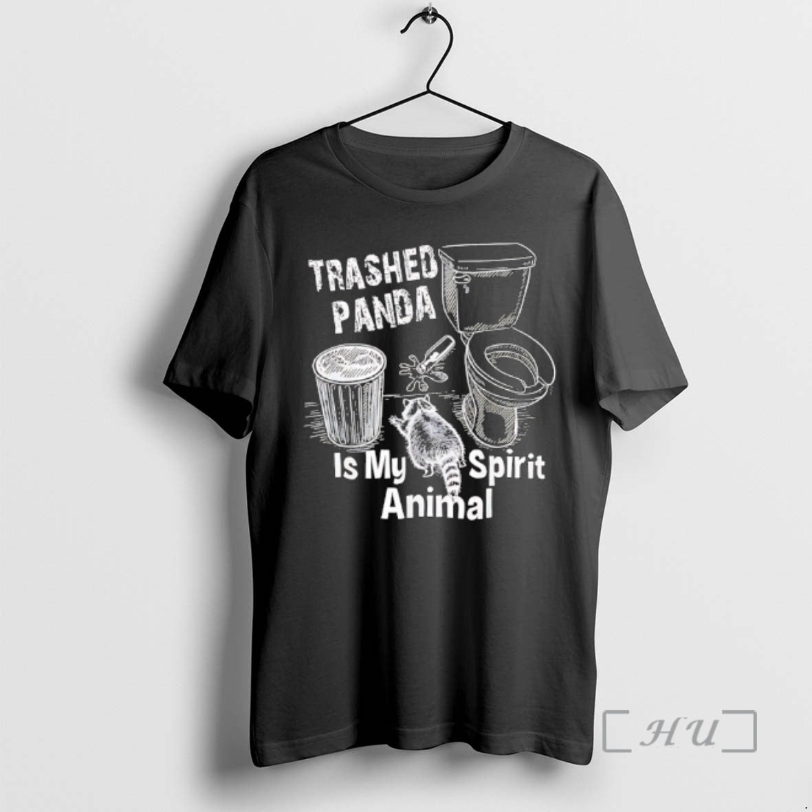 Trending Racoon Drunk Trashed Panda Is My Spirit Animal Meme T-Shirts, Hoodie, Sweatshirt | InkRitualCo.com