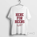 Trending Raegan Beers Here For Beers Signature Oklahoma Basketball T-Shirts, Hoodie, Sweatshirt | InkRitualCo.com