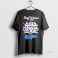 Trending Real Women Love Baseball Smart Women Love The Los Angeles Dodgers All Players Graphic T-Shirts, Hoodie, Sweatshirt
