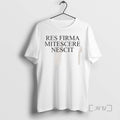 Trending Res Firma Mitescere Nescit Ringer T-Shirts, Hoodie, Sweatshirt | InkRitualCo.com