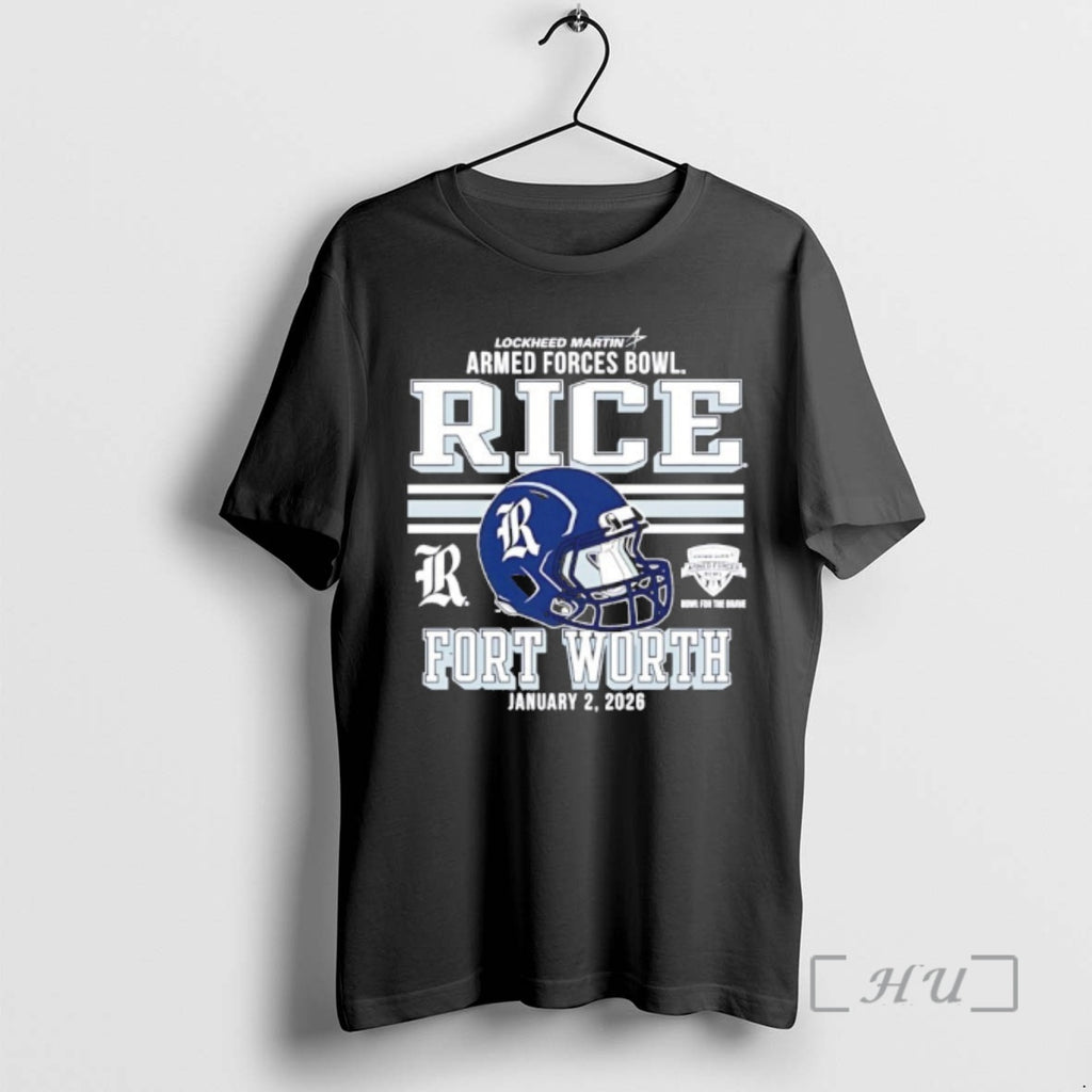 Trending Rice Owls 2026 Armed Forces Bowl Fort Worth T-Shirts, Hoodie, Sweatshirt | InkRitualCo.com