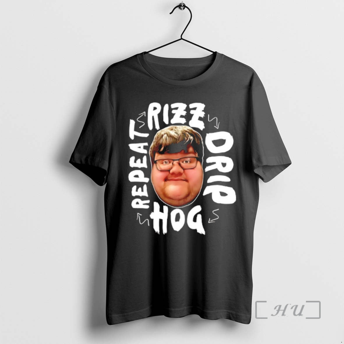 Trending Rizz Drop Hog Repeat Hogdale Big Head T-Shirts, Hoodie, Sweatshirt | InkRitualCo.com