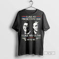 Trending Ronald Reagan And Trump I Like My Presidents Like I Like My Guns 40 T-Shirts, Hoodie, Sweatshirt | InkRitualCo.com