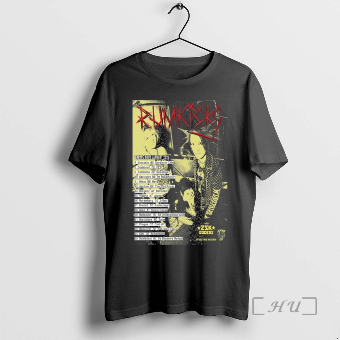 Trending Rumkicks Europe Tour January 2026 T-Shirts, Hoodie, Sweatshirt | InkRitualCo.com