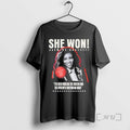 Trending She Won Jasmine Crockett T-Shirts, Hoodie, Sweatshirt | InkRitualCo.com