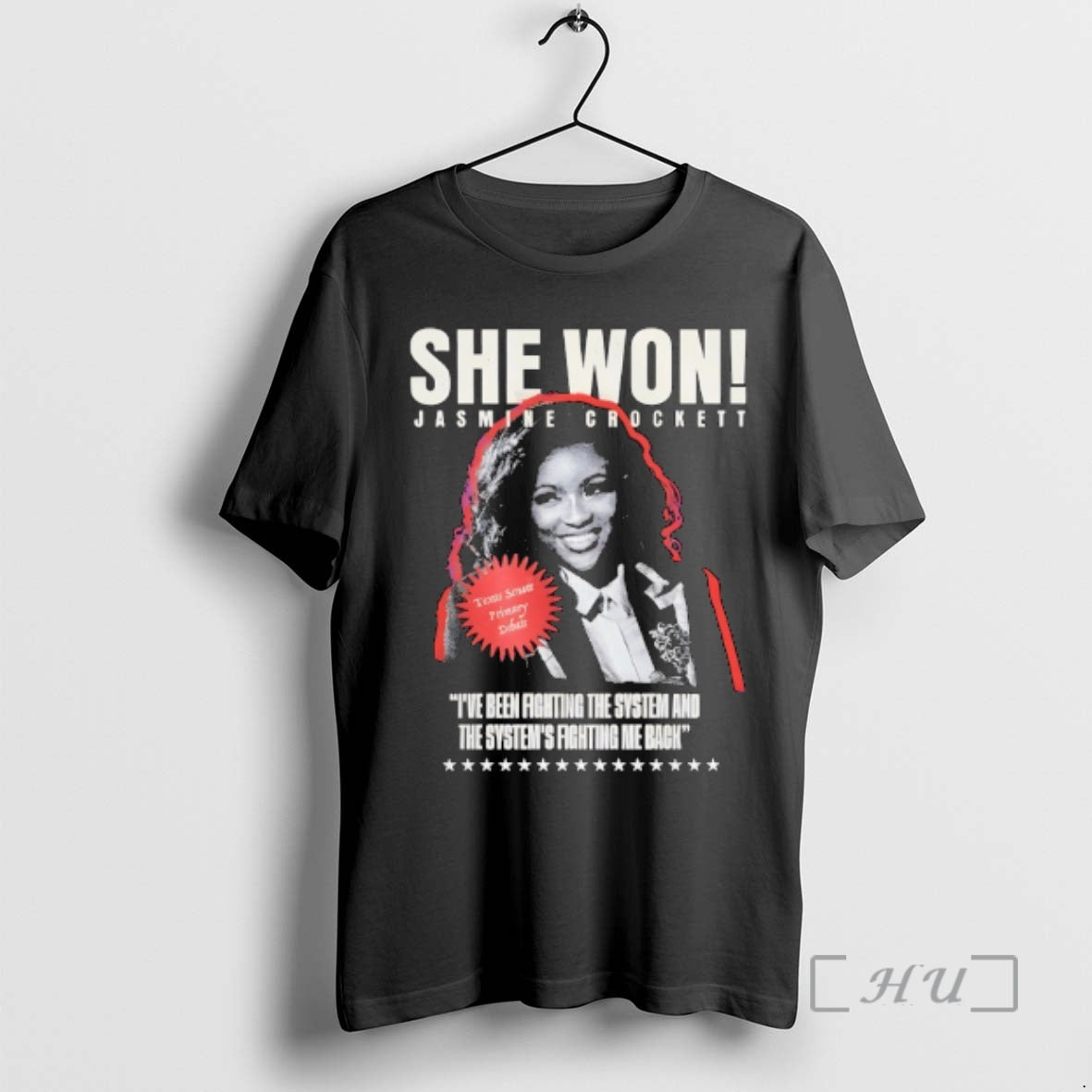 Trending She Won Jasmine Crockett T-Shirts, Hoodie, Sweatshirt | InkRitualCo.com