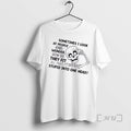 Trending Skeleton Sometimes I Look At People And Wonder How Do They Fit All That T-Shirts, Hoodie, Sweatshirt