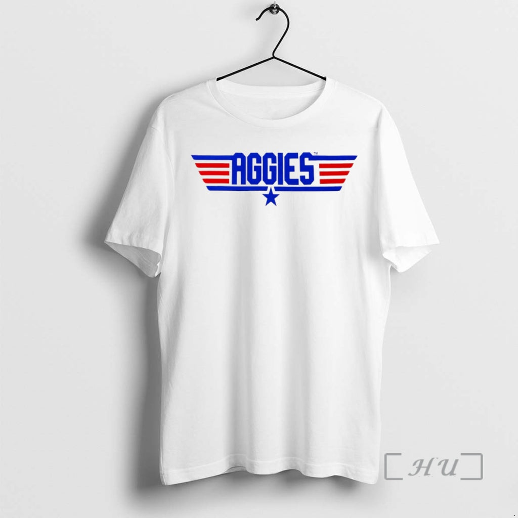 Trending Texas A And M Aggies X Top Gun Logo Parody Circle Premium T Shirts Hoodie, Sweatshirt | InkRitualCo.com
