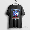 Trending Texas Rangers One Team One Heart Mlb T-Shirts, Hoodie, Sweatshirt | InkRitualCo.com