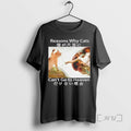Trending The Creation Of Adam Reasons Why Cats Cant Go To Heaven Meme T-Shirts, Hoodie, Sweatshirt | InkRitualCo.com