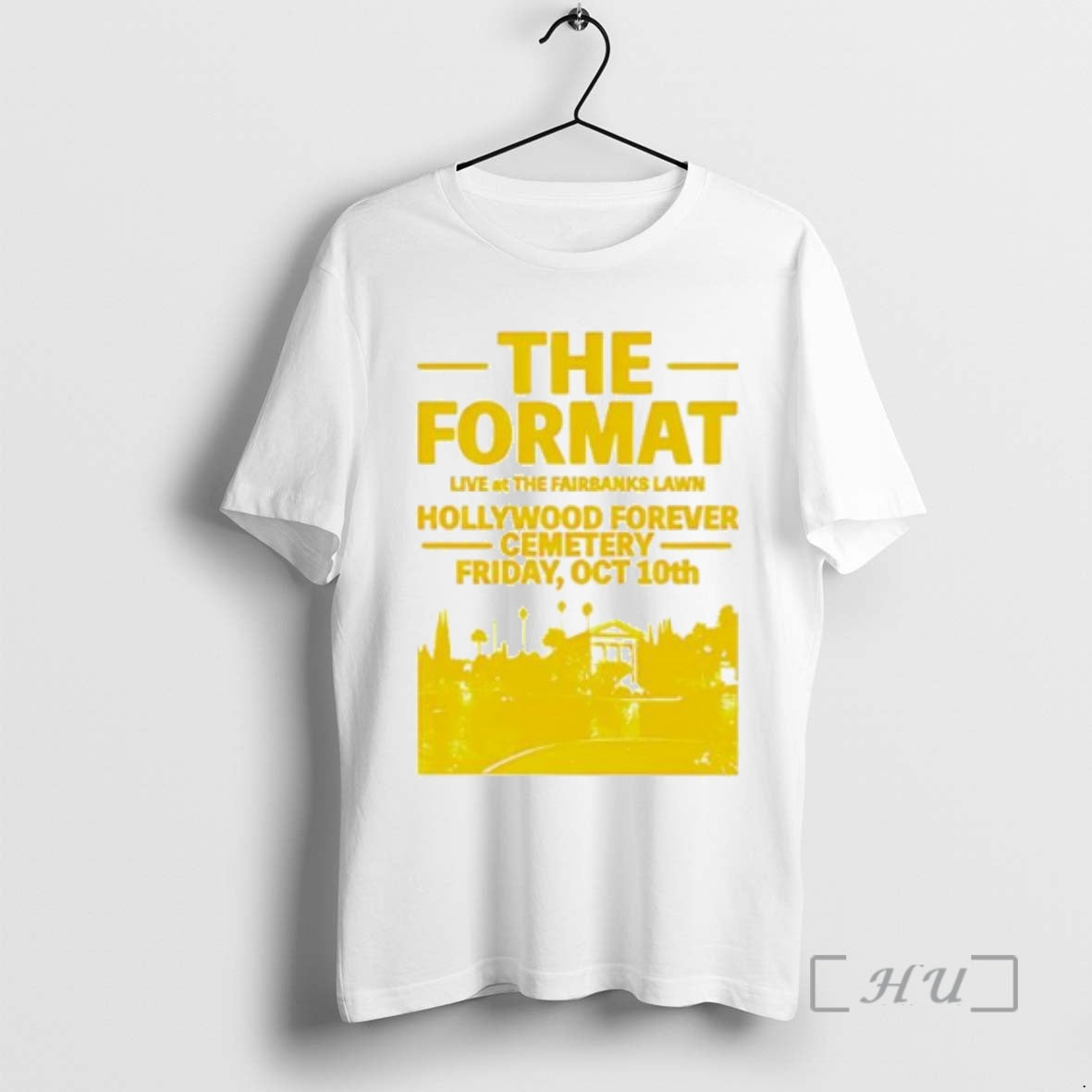 Trending The Format Los Angeles Ringer Live At The Fairbanks Lawn Hollywood Forever Cemetery Premium T-Shirts, Hoodie,...