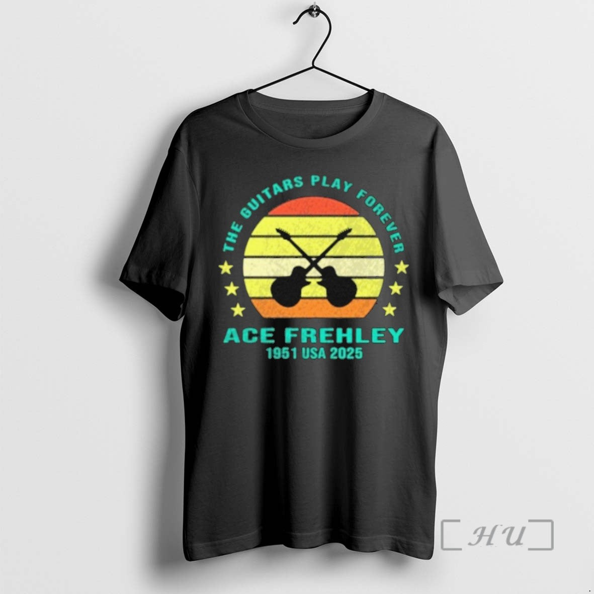 Trending The Guitars Play Forever Ace Frehley 1951 Usa 2025 Music T-Shirts, Hoodie, Sweatshirt | InkRitualCo.com