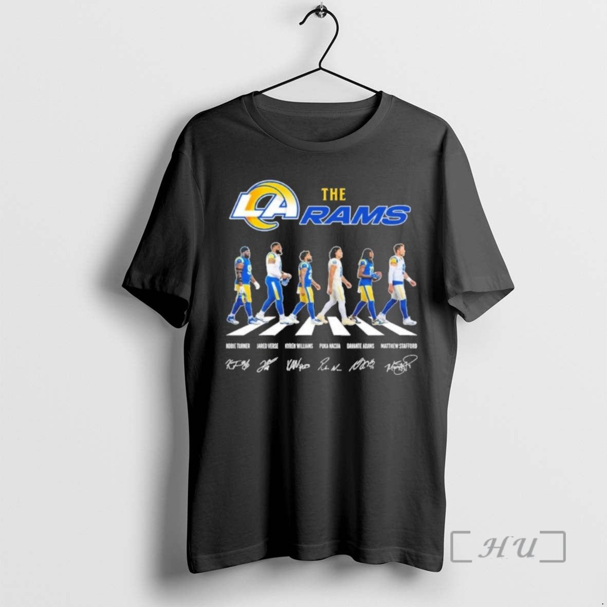 Trending The Rams Player Abbey Road Signature T-Shirts, Hoodie, Sweatshirt | InkRitualCo.com