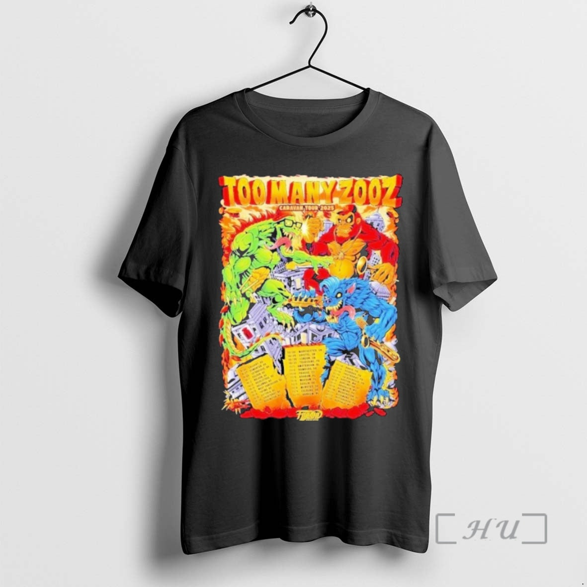 Trending Too Many Zooz Caravan Tour 2025 Dates T-Shirts, Hoodie, Sweatshirt | InkRitualCo.com