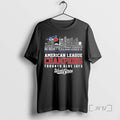 Trending Toronto Blue Jays Skyline Player Name 2025 American League Champions T-Shirts, Hoodie, Sweatshirt | InkRitualCo.com