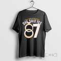 Trending Travis Kelce Its A Love Story Baby Just Say Yes T-Shirts, Hoodie, Sweatshirt | InkRitualCo.com