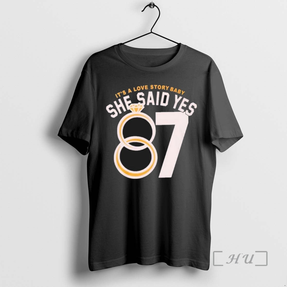 Trending Travis Kelce Its A Love Story Baby Just Say Yes T-Shirts, Hoodie, Sweatshirt | InkRitualCo.com