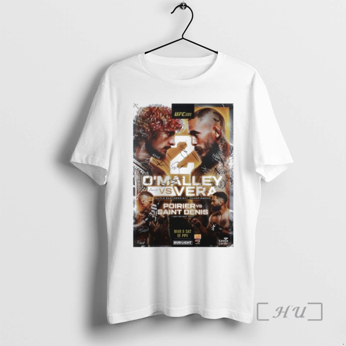 Trending Ufc 299 Omalley Vs Vera 2 Autographed Event T-Shirts, Hoodie, Sweatshirt | InkRitualCo.com