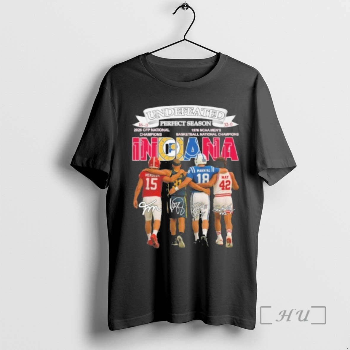 Trending Undefeated Perfect Season Indiana Player Signature T-Shirts, Hoodie, Sweatshirt | InkRitualCo.com