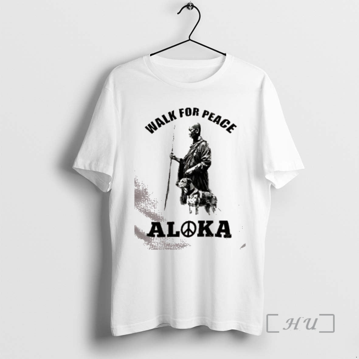 Trending Walk For Peace Aloka Dog And Monks Sketch T-Shirts, Hoodie, Sweatshirt | InkRitualCo.com