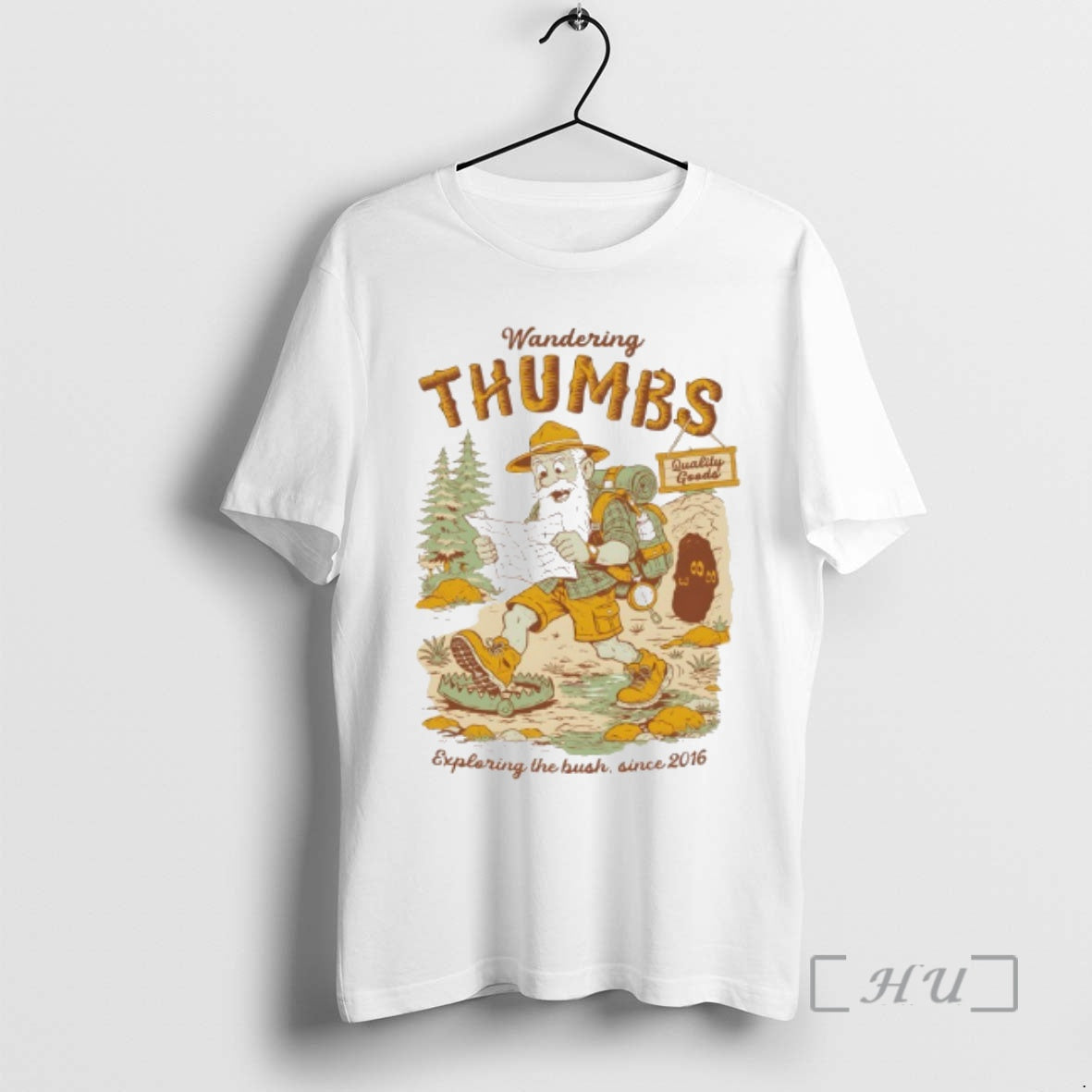 Trending Wandering Thumbs Exploring The Bush Since 2016 T-Shirts, Hoodie, Sweatshirt | InkRitualCo.com