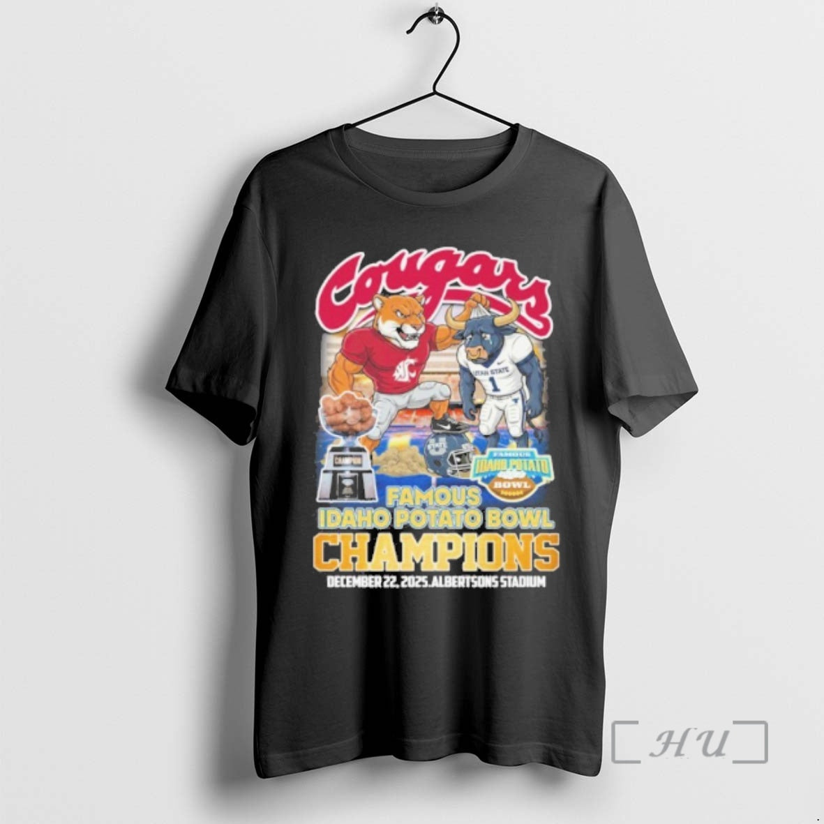Trending Washington State Cougars Mascot 2025 Idaho Potato Bowl Champions T-Shirts, Hoodie, Sweatshirt | InkRitualCo.com