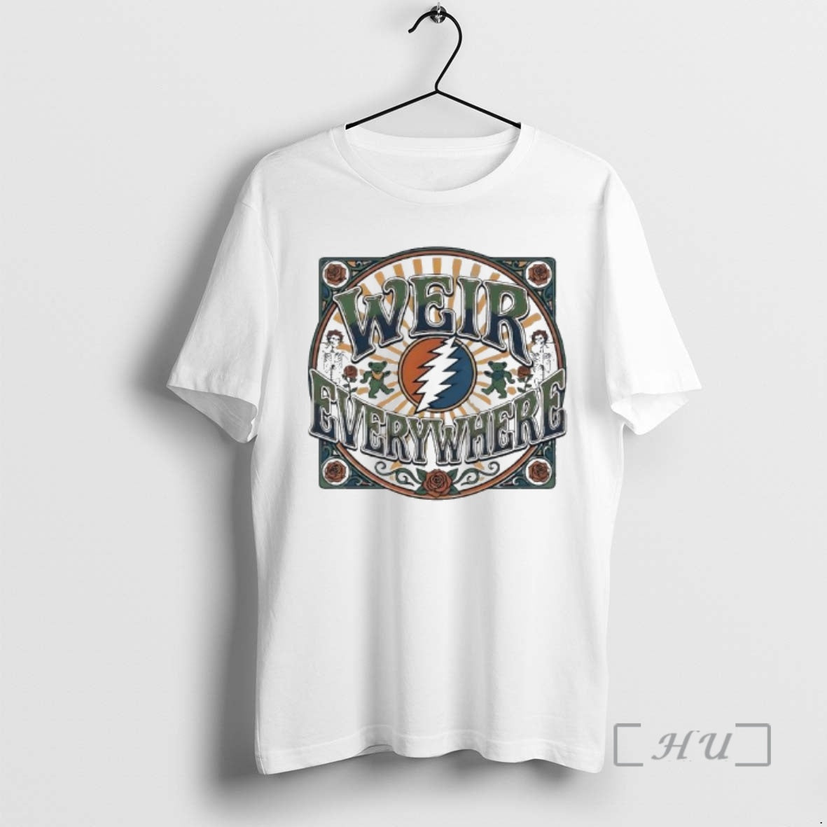 Trending Weir Everywhere Grateful Dead Graphic T-Shirts, Hoodie, Sweatshirt | InkRitualCo.com