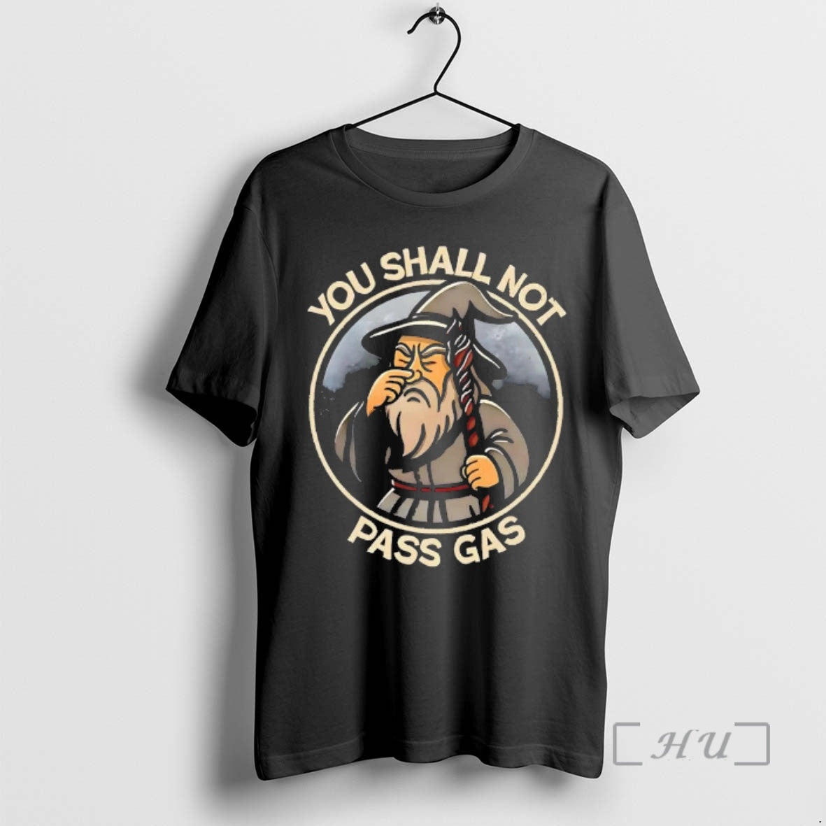 Trending Wizard You Shall Not Pass Gas Cartoon T-Shirts, Hoodie, Sweatshirt | InkRitualCo.com