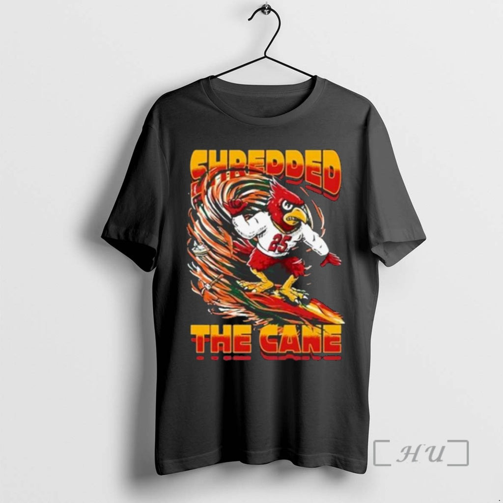 Trending Louisiana Cardinals Shredded The Cane Mascot Surf T-Shirts, Hoodie, Sweatshirt | InkRitualCo.com