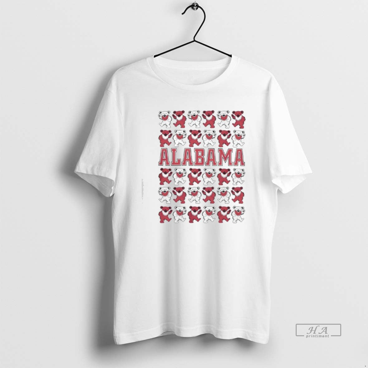Trendy Alabama Crimson Tide X Grateful Dead Stacked Bears T-Shirts, Hoodie, Sweatshirt | InkRitualCo.com