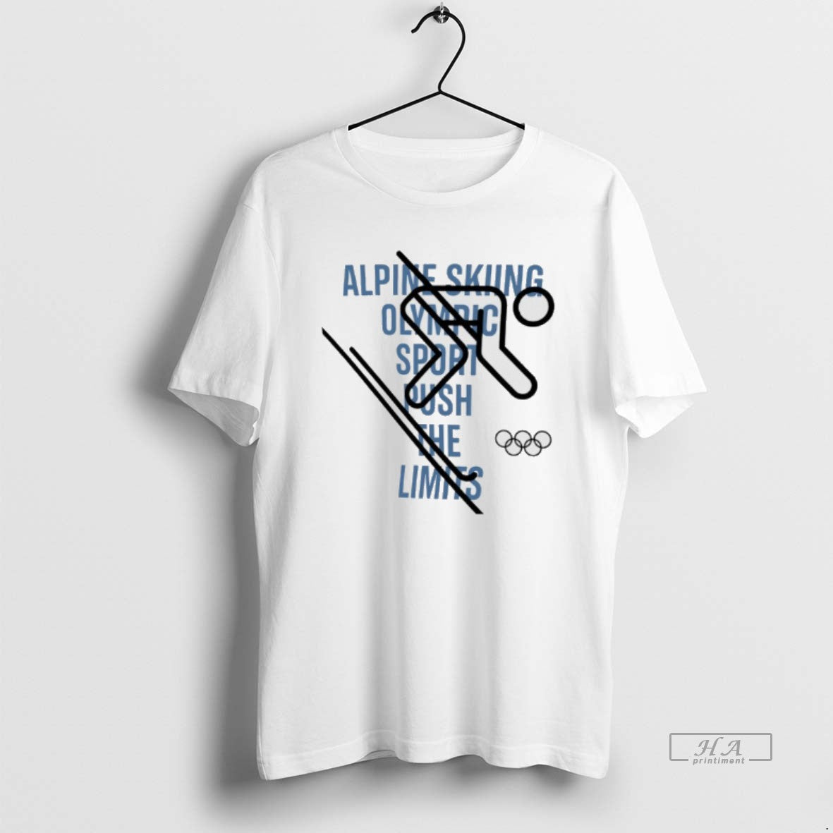 Trendy Alpine Skiing Olympic 2026 Sport Push The Limits T-Shirts, Hoodie, Sweatshirt | InkRitualCo.com