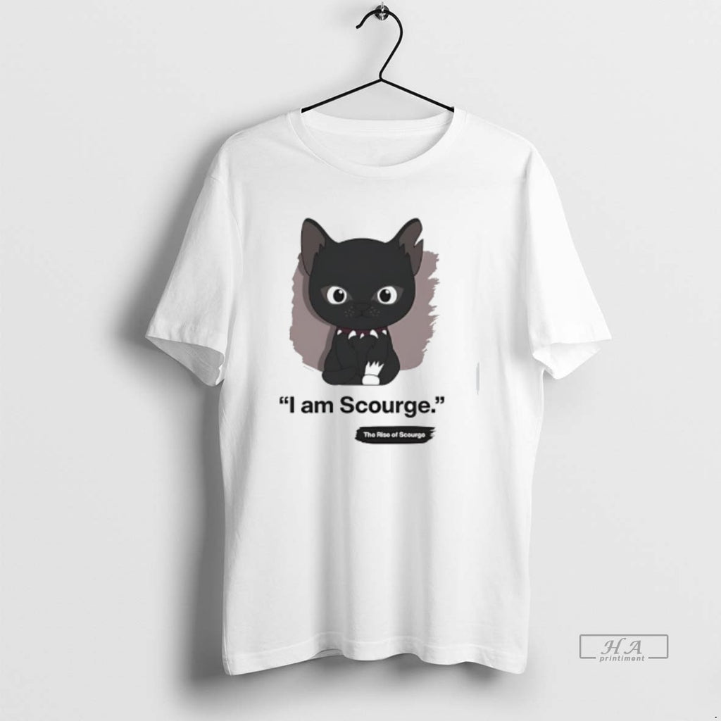 Trendy Black Cat I Am Scourge The Rise Of Scourge T-Shirts, Hoodie, Sweatshirt | InkRitualCo.com