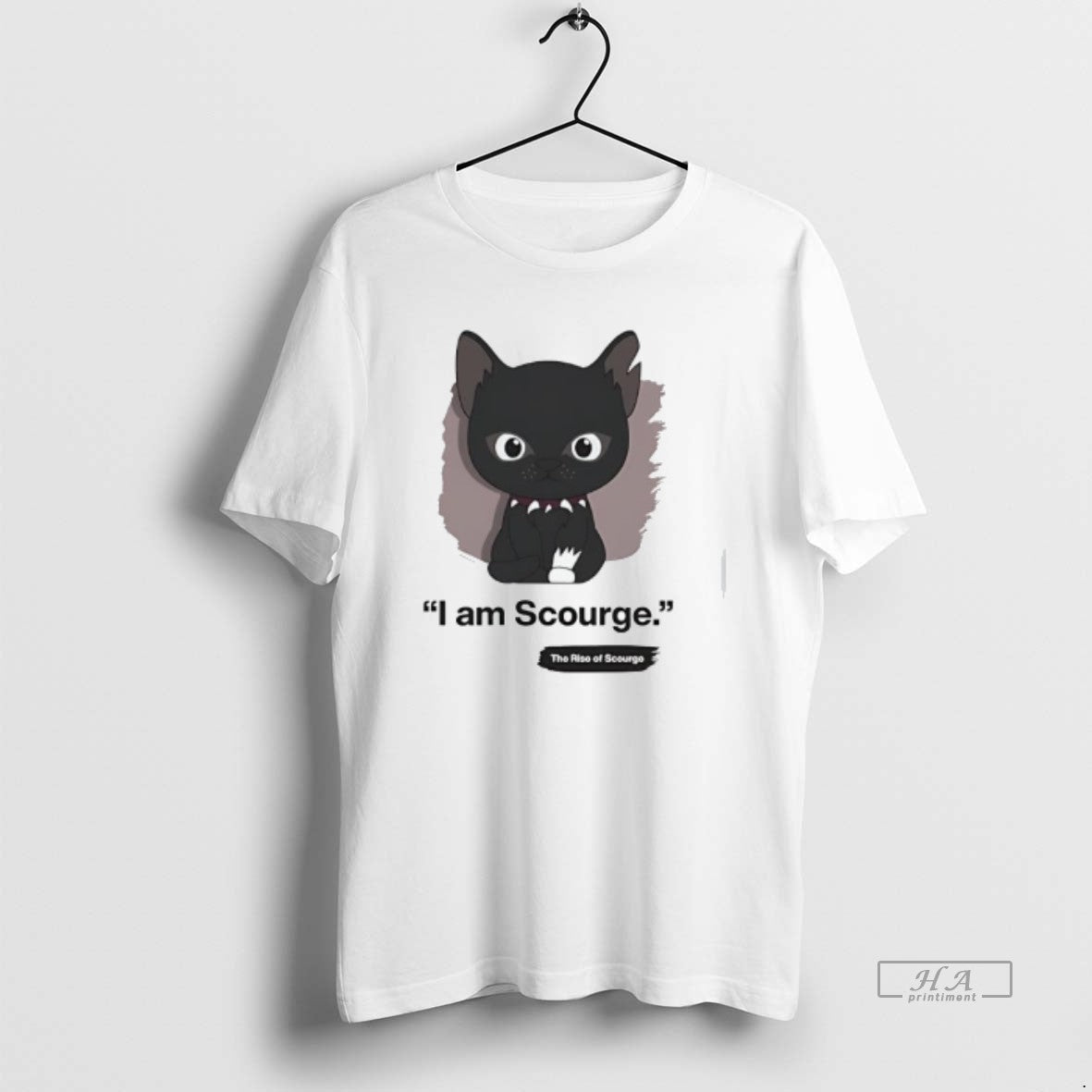 Trendy Black Cat I Am Scourge The Rise Of Scourge T-Shirts, Hoodie, Sweatshirt | InkRitualCo.com