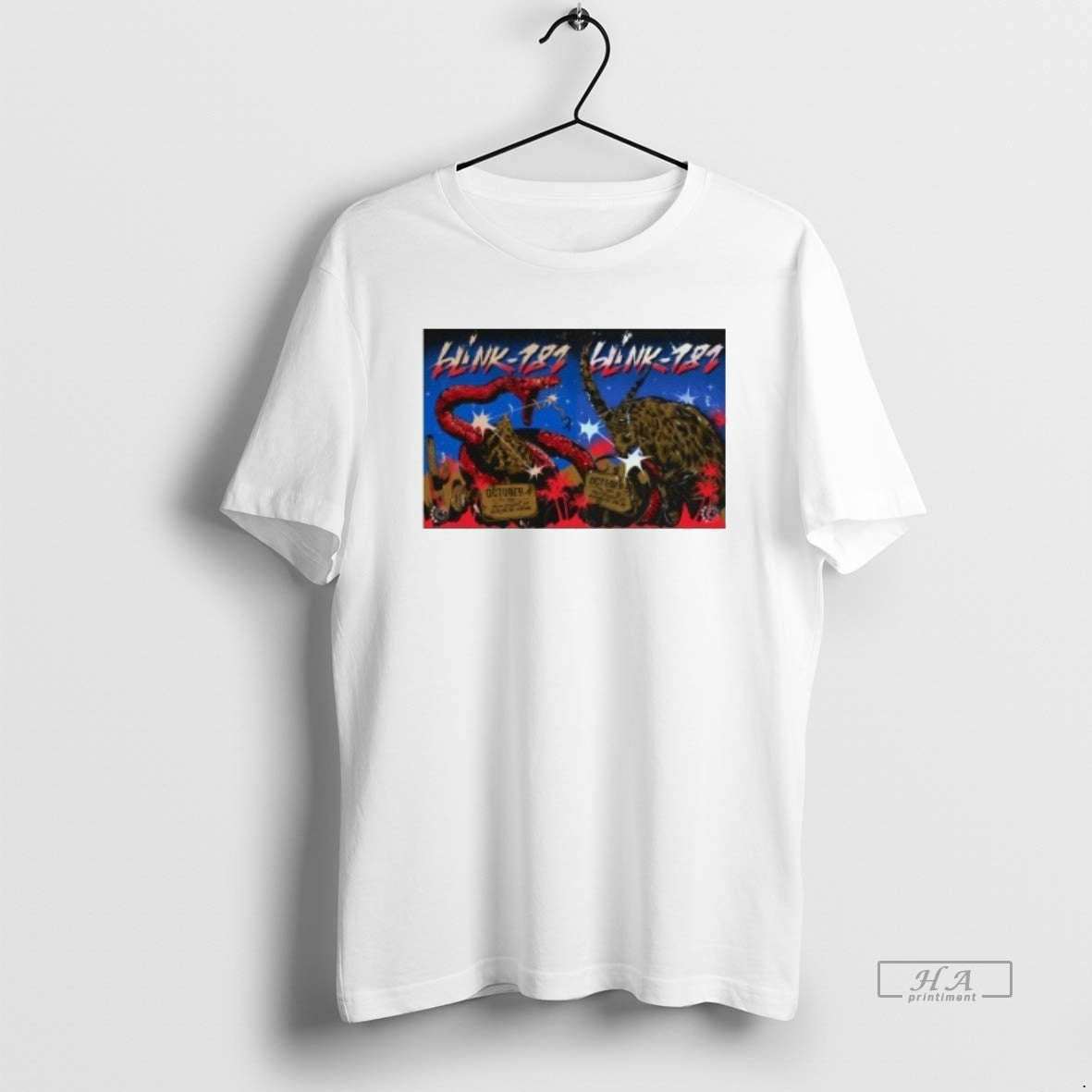 Trendy Blink 182 Oct 4 5 2025 In Palm Desert Ca T-Shirts, Hoodie, Sweatshirt | InkRitualCo.com