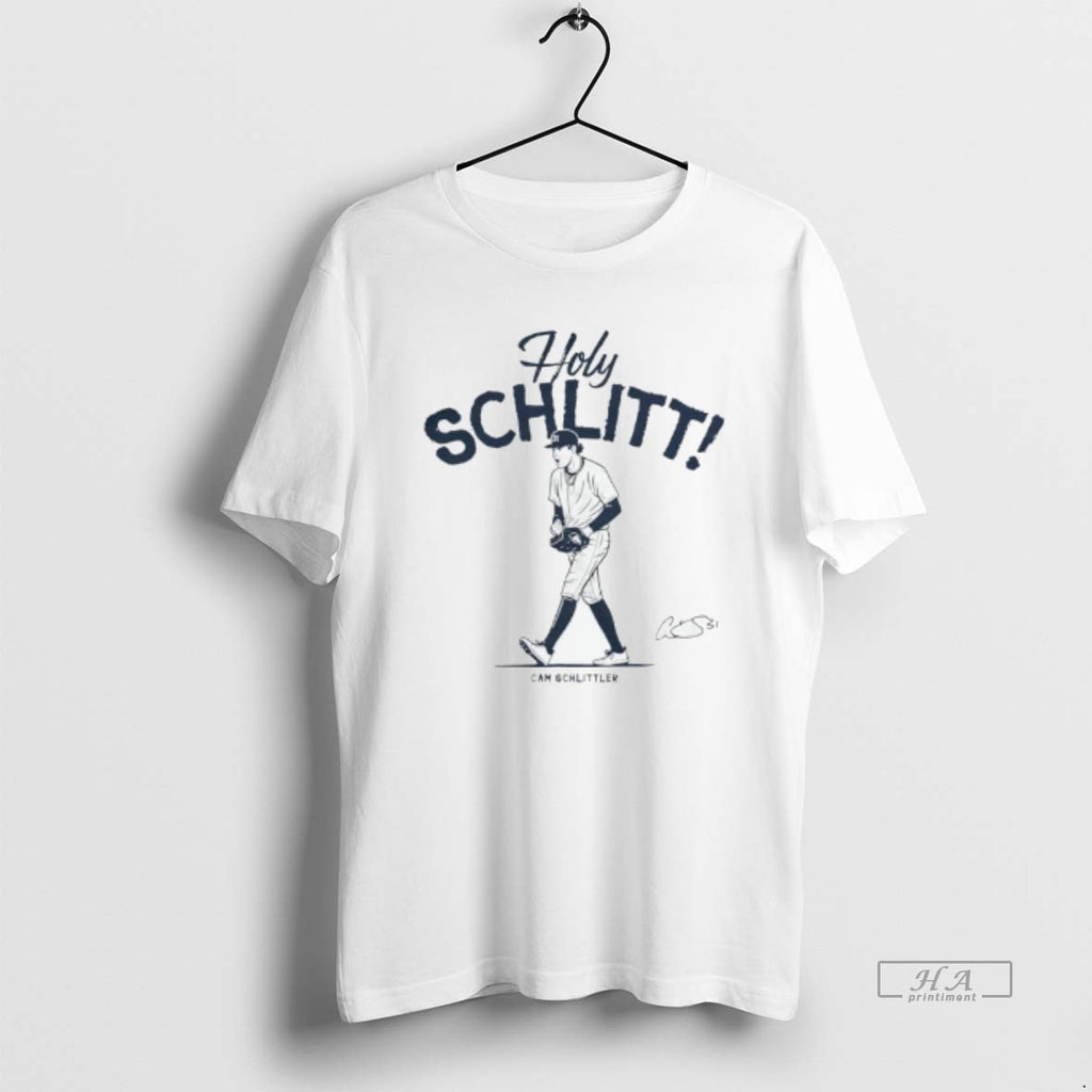 Trendy Cam Schlittler Holy Schlitt New York Yankees Baseball Signature T-Shirts, Hoodie, Sweatshirt | InkRitualCo.com