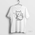 Trendy Cat Smoking Art T-Shirts, Hoodie, Sweatshirt | InkRitualCo.com