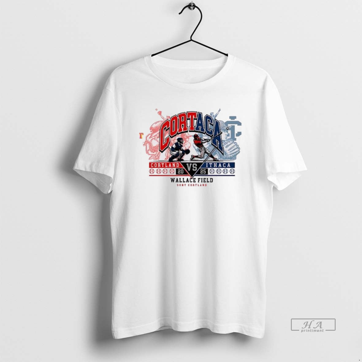 Trendy Cortland Vs Ithaca 2025 Wallace Field T-Shirts, Hoodie, Sweatshirt | InkRitualCo.com