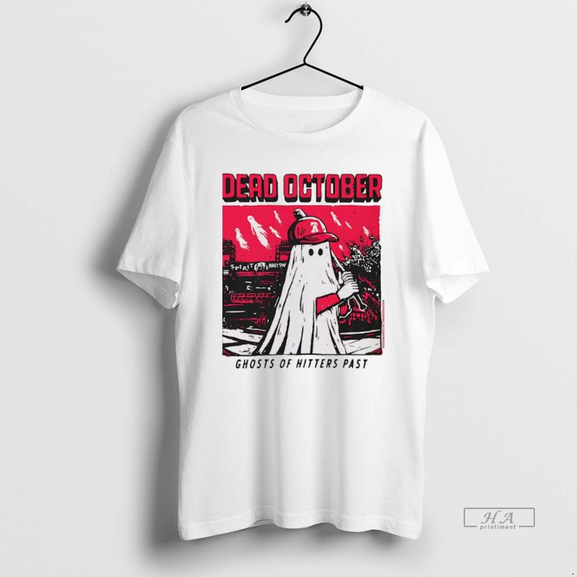 Trendy Cracked Bell Dead October Ghosts Of Hitters Past T-Shirts, Hoodie, Sweatshirt | InkRitualCo.com