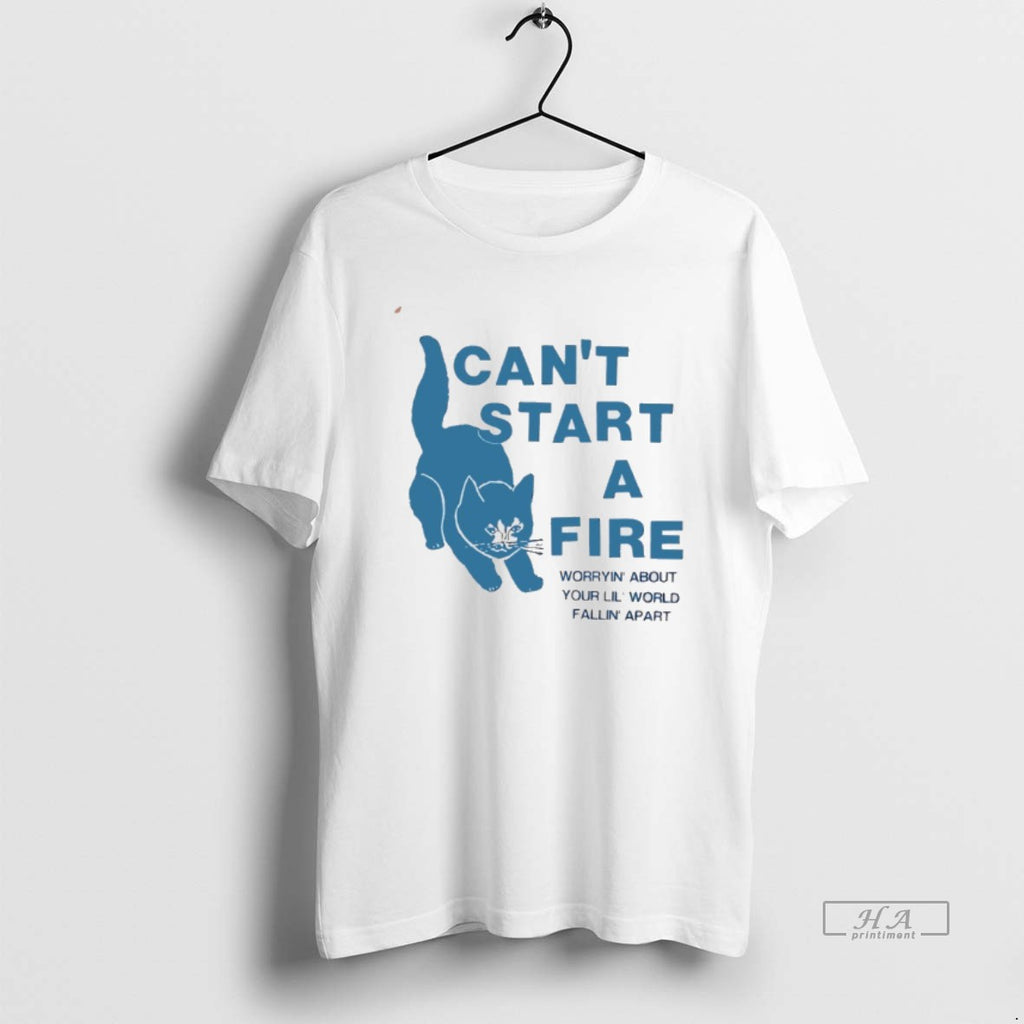 Trendy Dancing In The Dark Cant Start A Fire Cat T-Shirts, Hoodie, Sweatshirt | InkRitualCo.com