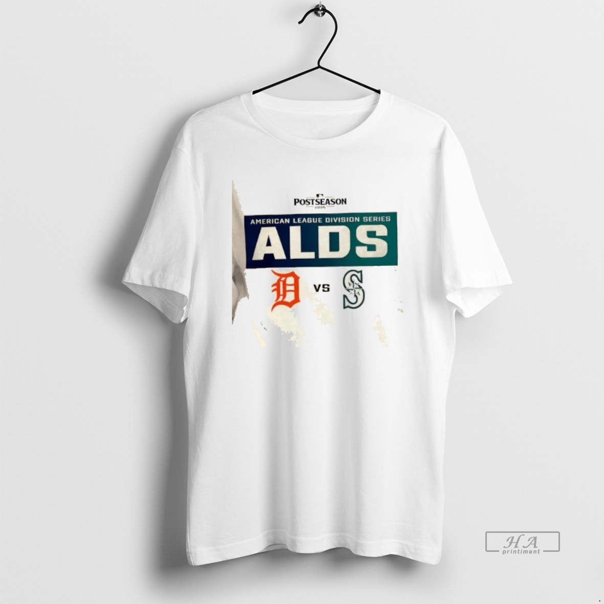 Trendy Detroit Tigers Vs Seattle Mariners 2025 Postseason Mlb Alds Matchup T-Shirts, Hoodie, Sweatshirt | InkRitualCo.com