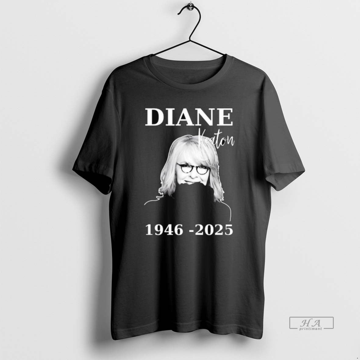 Trendy Diane Keaton Celebrity Memorial 1946 2025 Long Sleve T-Shirts, Hoodie, Sweatshirt | InkRitualCo.com