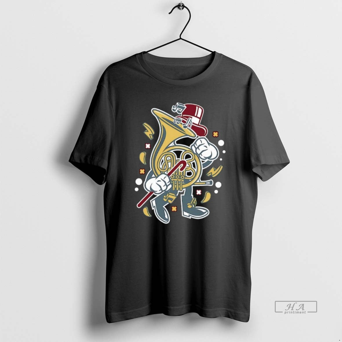 Trendy Drawing British Horn Street Cartoon Long Sleve T-Shirts, Hoodie, Sweatshirt | InkRitualCo.com