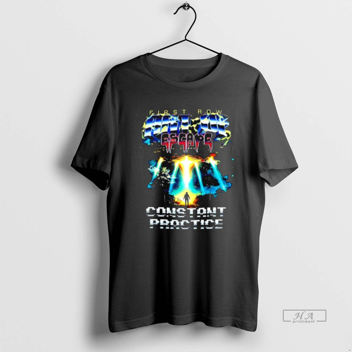Trendy First Row Art Of Escape Constant Practice Tour T-Shirts, Hoodie, Sweatshirt | InkRitualCo.com