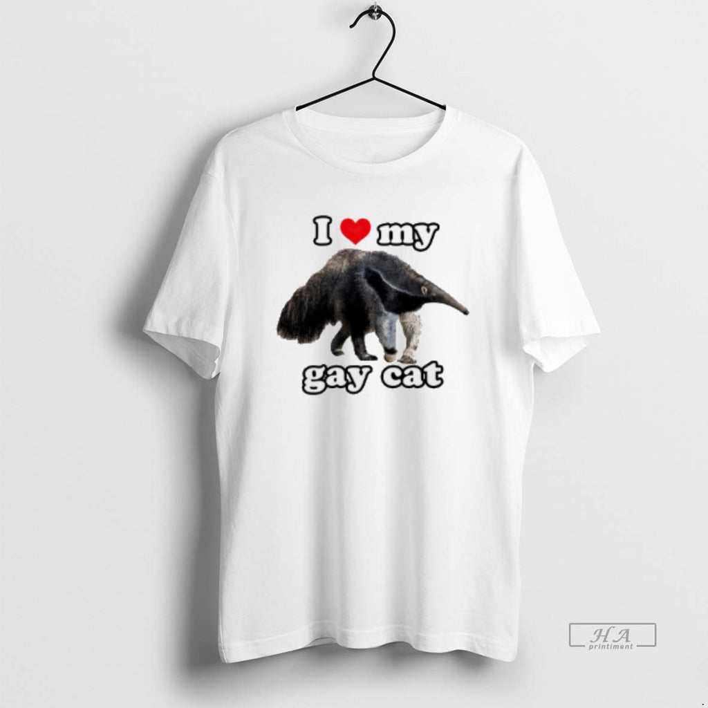 Trendy Giant Anteater I Love My Gay Cat T-Shirts, Hoodie, Sweatshirt | InkRitualCo.com